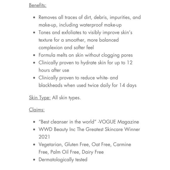 EVE LOM Gel Balm Cleanser + Creme Cleanser + Radiance Transforming Mask ~ NWOB - Picture 6 of 6